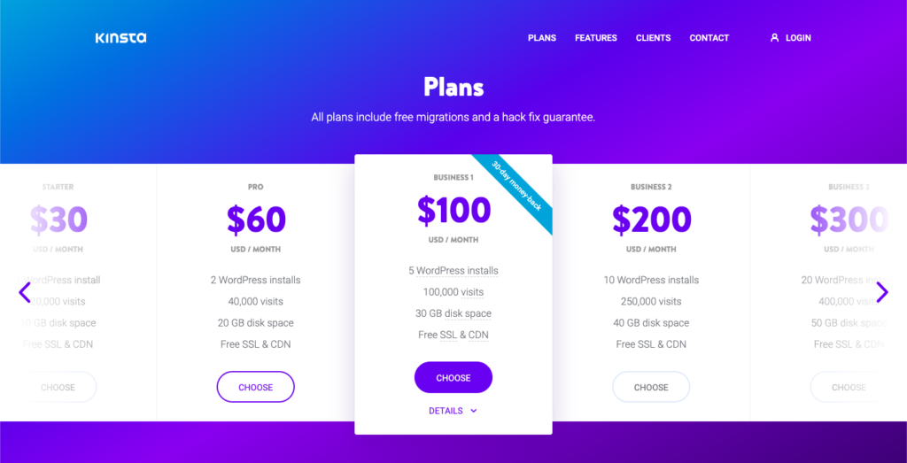 Kinsta Verwaltetes WordPress-Hosting