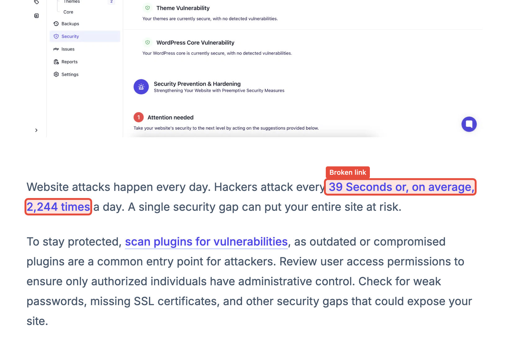 Catch broken images, not just broken links