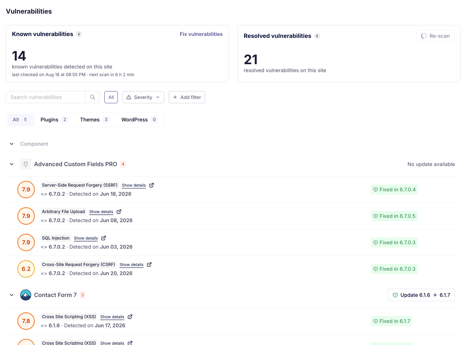 Security for WordPress