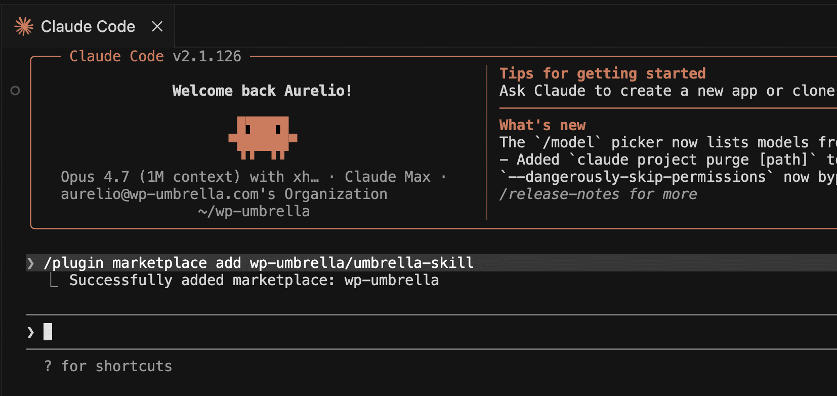 Umbrella-skill: Claude Code plugin