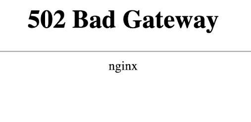 502 Bad Gateway Error in WordPress