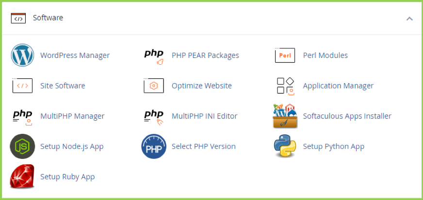 updating PHP version from cPanel