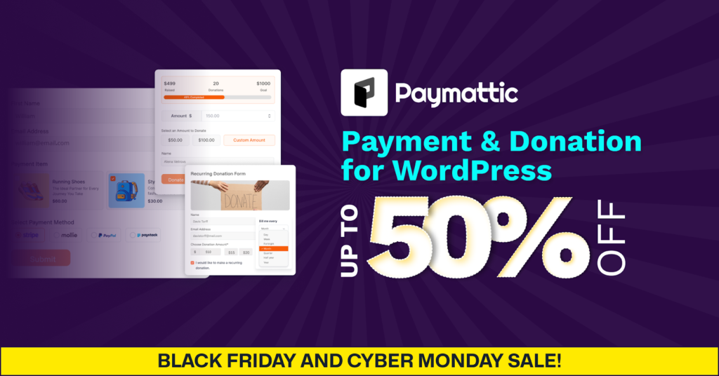 Paymattic Black Friday deal