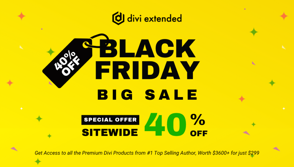 Divi black friday deal