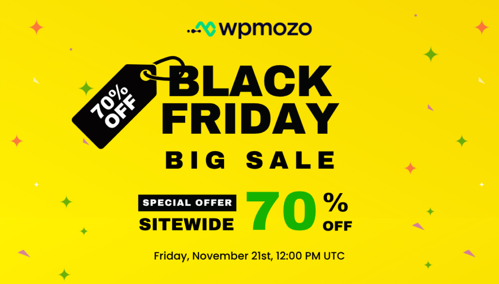 WPMozo Black Friday deal