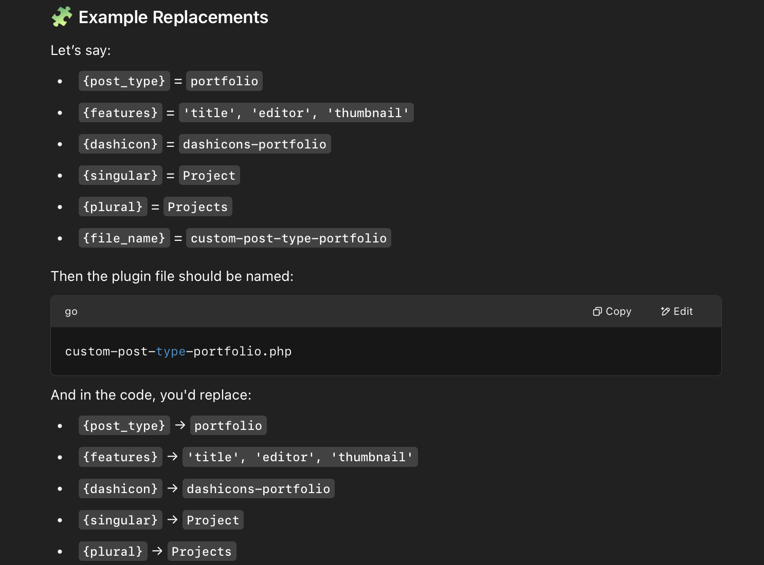 Out of AI Prompt for WordPress Developers