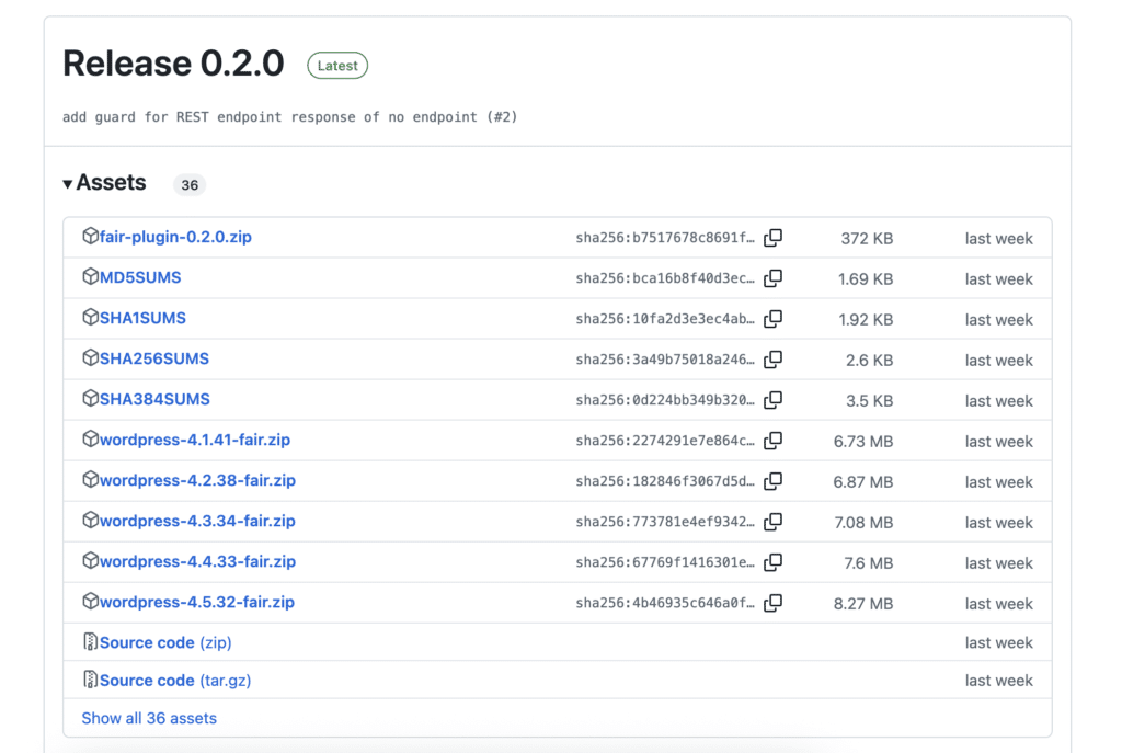 Where to download the FAIR package manager plugin
