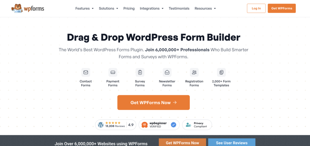 WooCommerce Plugin: WPForms