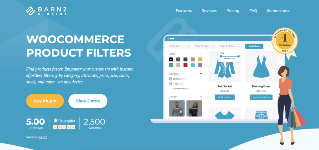 WooCommerce Plugin: WooCommerce Product Filters