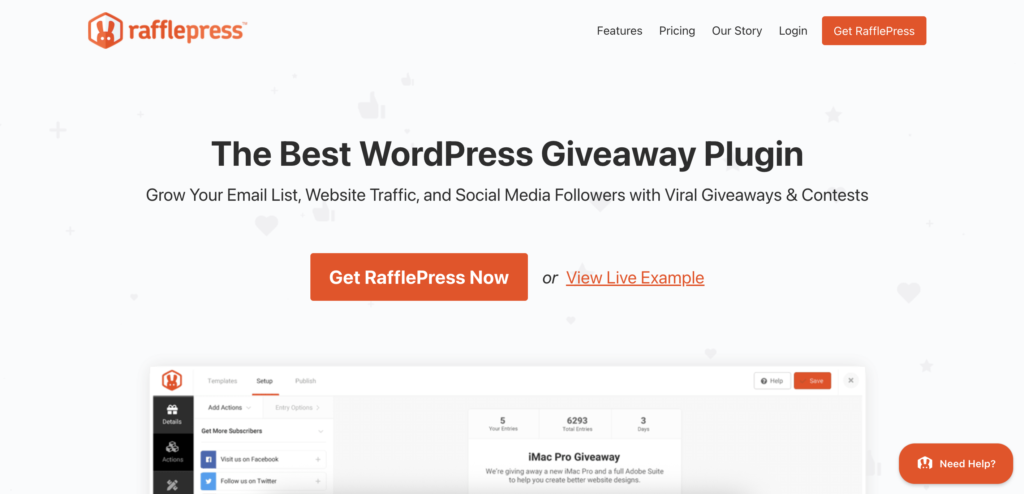 WooCommerce Plugin: RafflePress