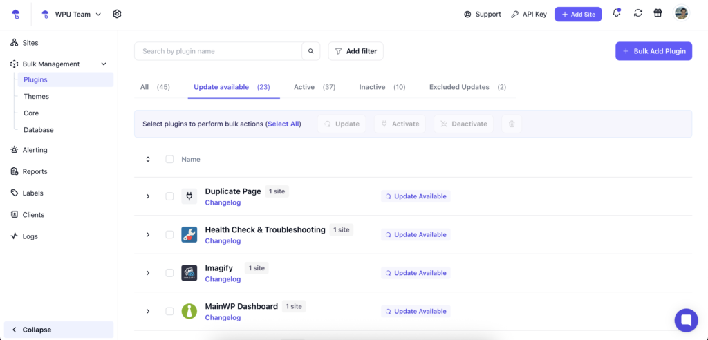 How WP Umbrella helps in creating WordPress Care Plans