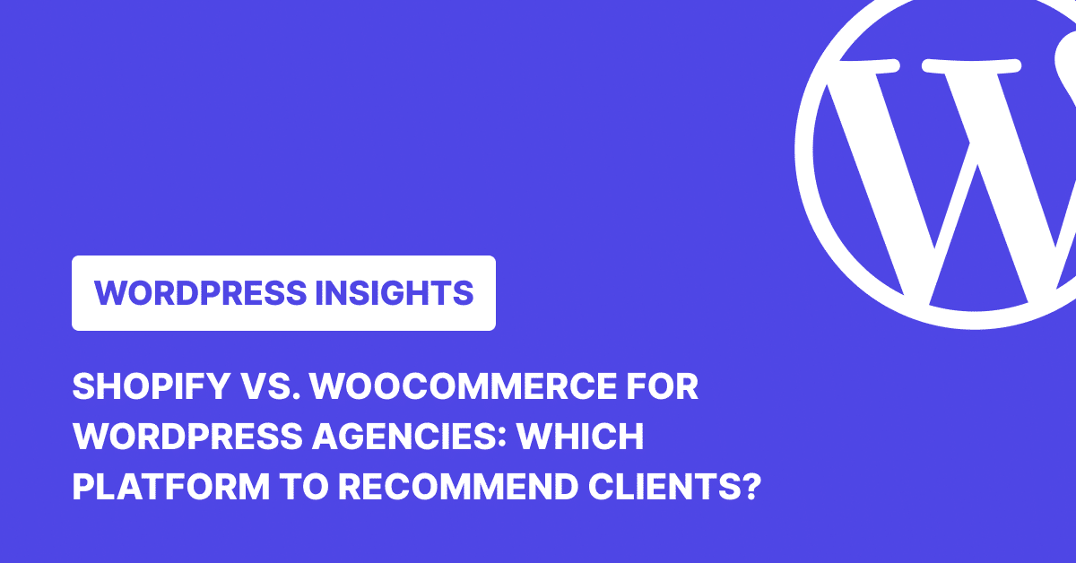 shopify vs. woocommerce