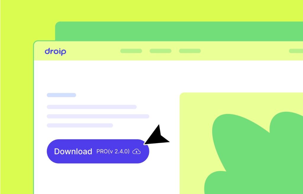 how to install and activate Droip