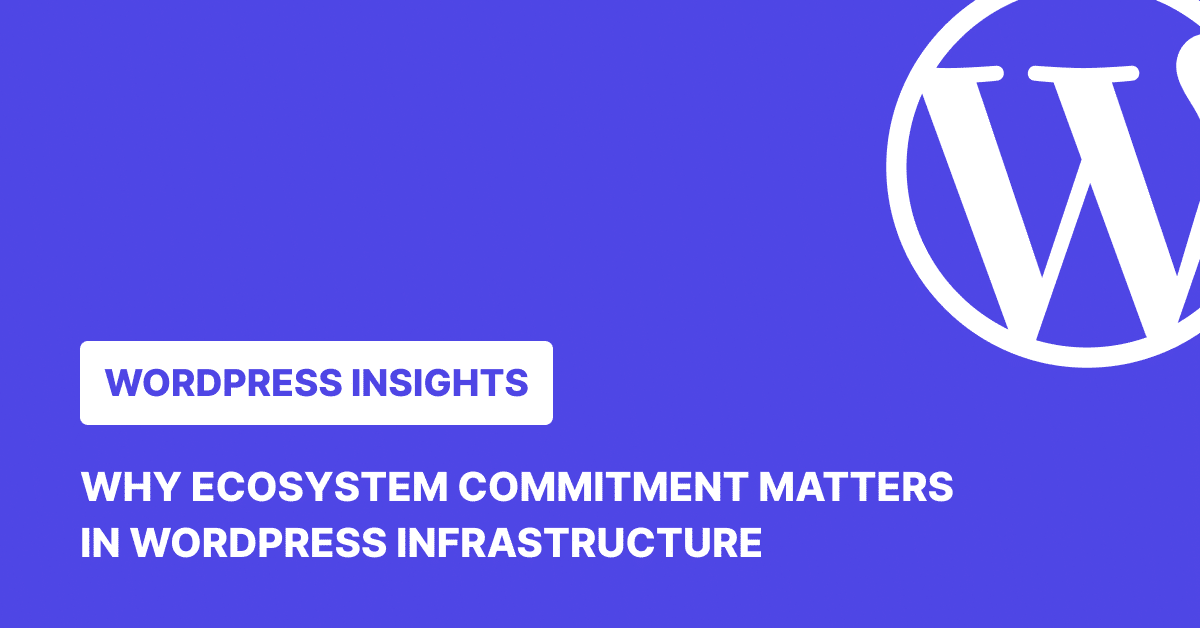 WordPress Infrastructure