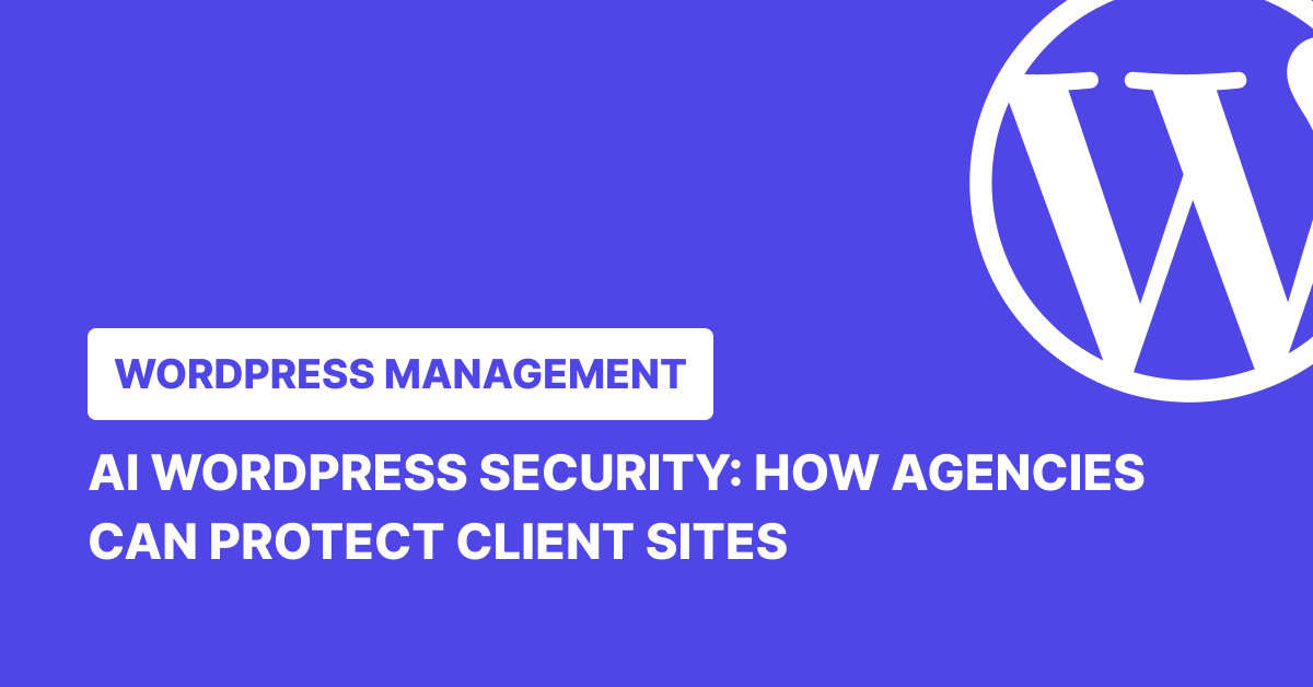 AI wordpress security