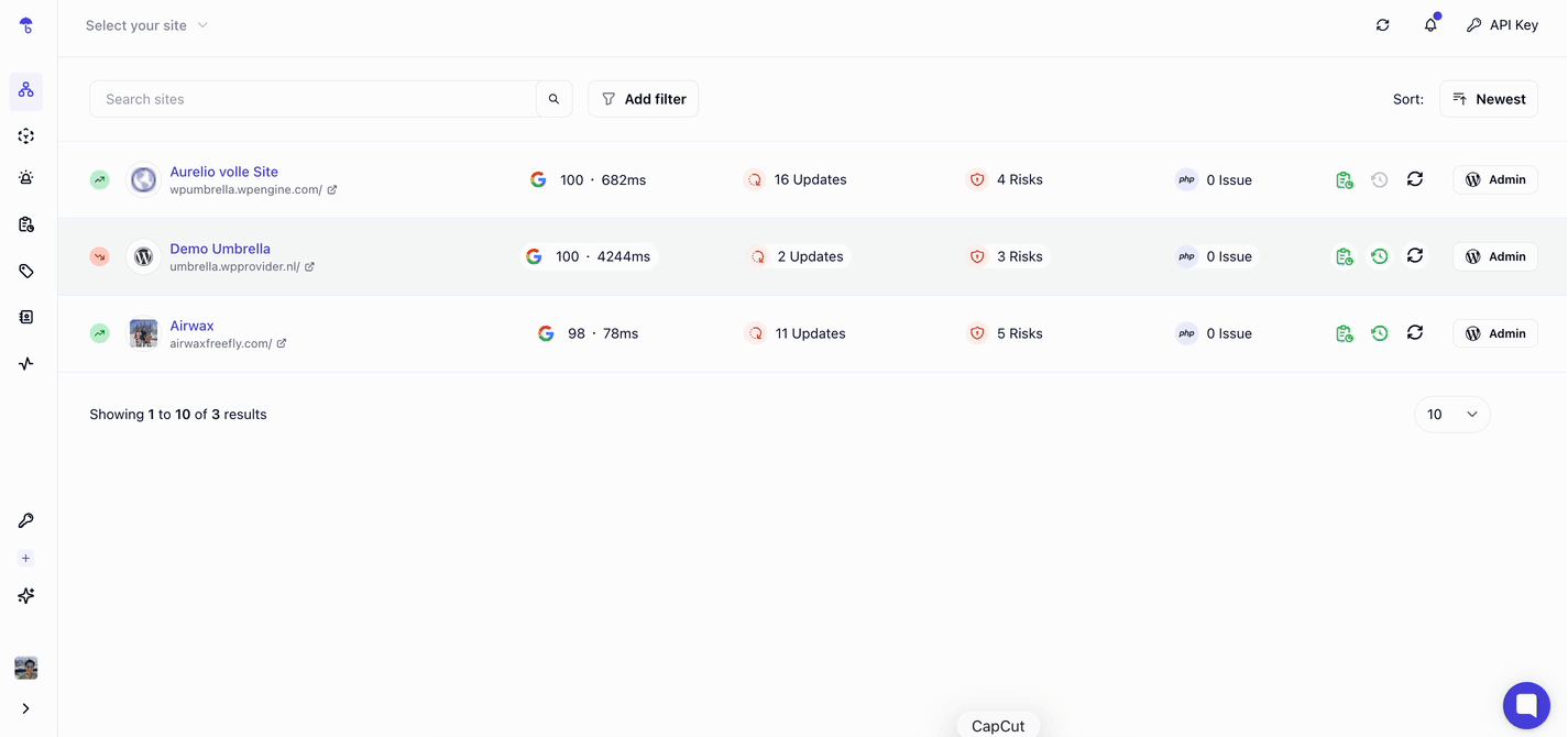 Automate WordPress plugin updates using WP Umbrella