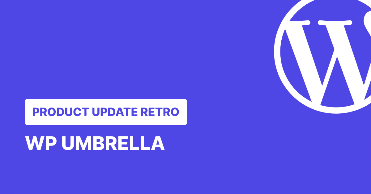 product update retro